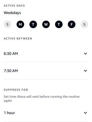 Aquí hay una mejor manera de activar tu rutina matutina de Alexa