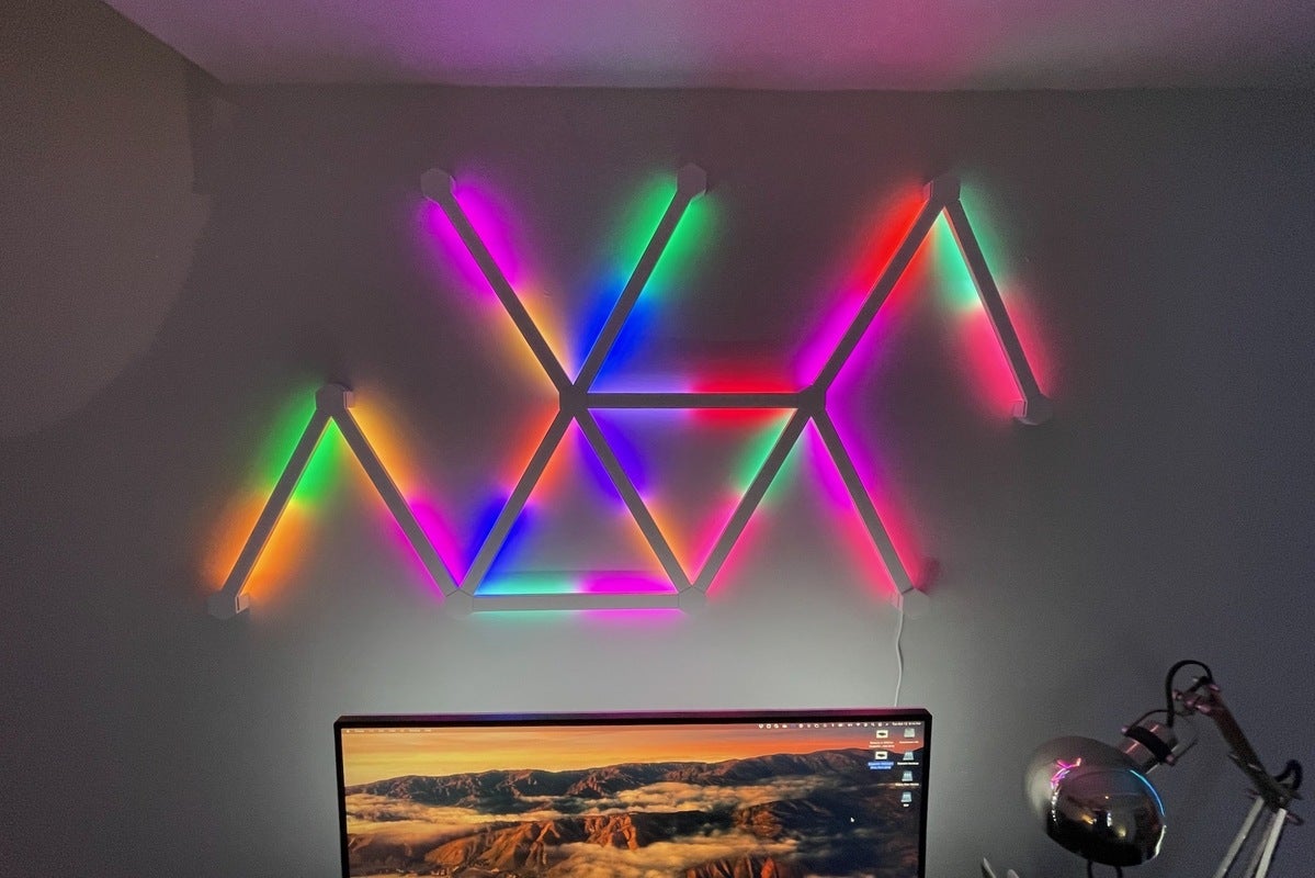 Recensione di Nanoleaf Lines: queste linee luminose intelligenti e retroilluminate possono dare spettacolo