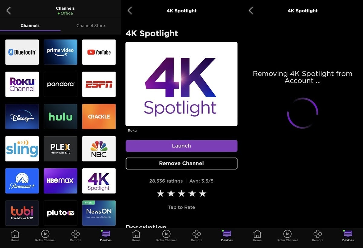 L'application Roku est une arme secrète pour les coupe-câbles