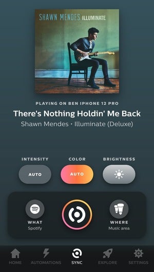 Kuinka synkronoida Philips Hue -valot Spotifyn kanssa