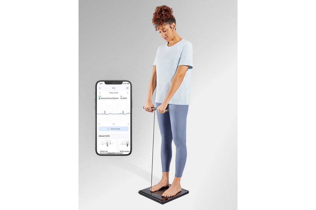 Withings zeigt auf der CES eine Skala, die genau verrät, wo Ihr Körper Fett speichert
