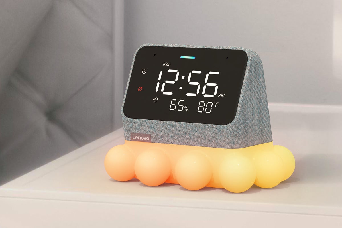 CES 2022: Lenovos aktualisierte Smart Clock Essential kommt mit integrierter Alexa