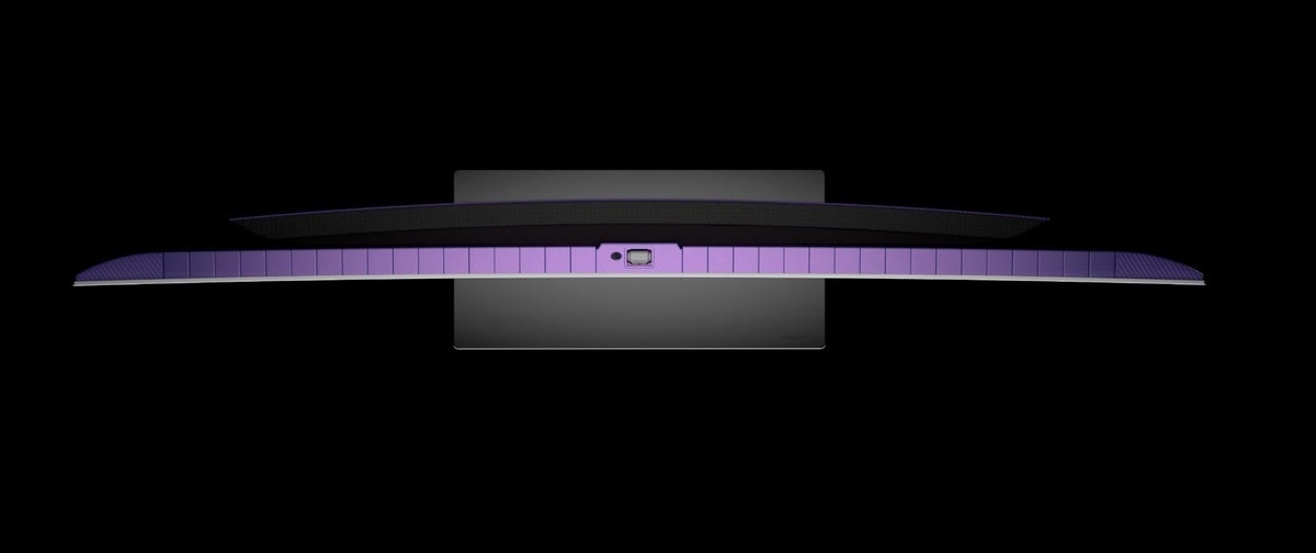 Skyworth montre un téléviseur OLED au CES avec un moteur qui ajuste sa courbure