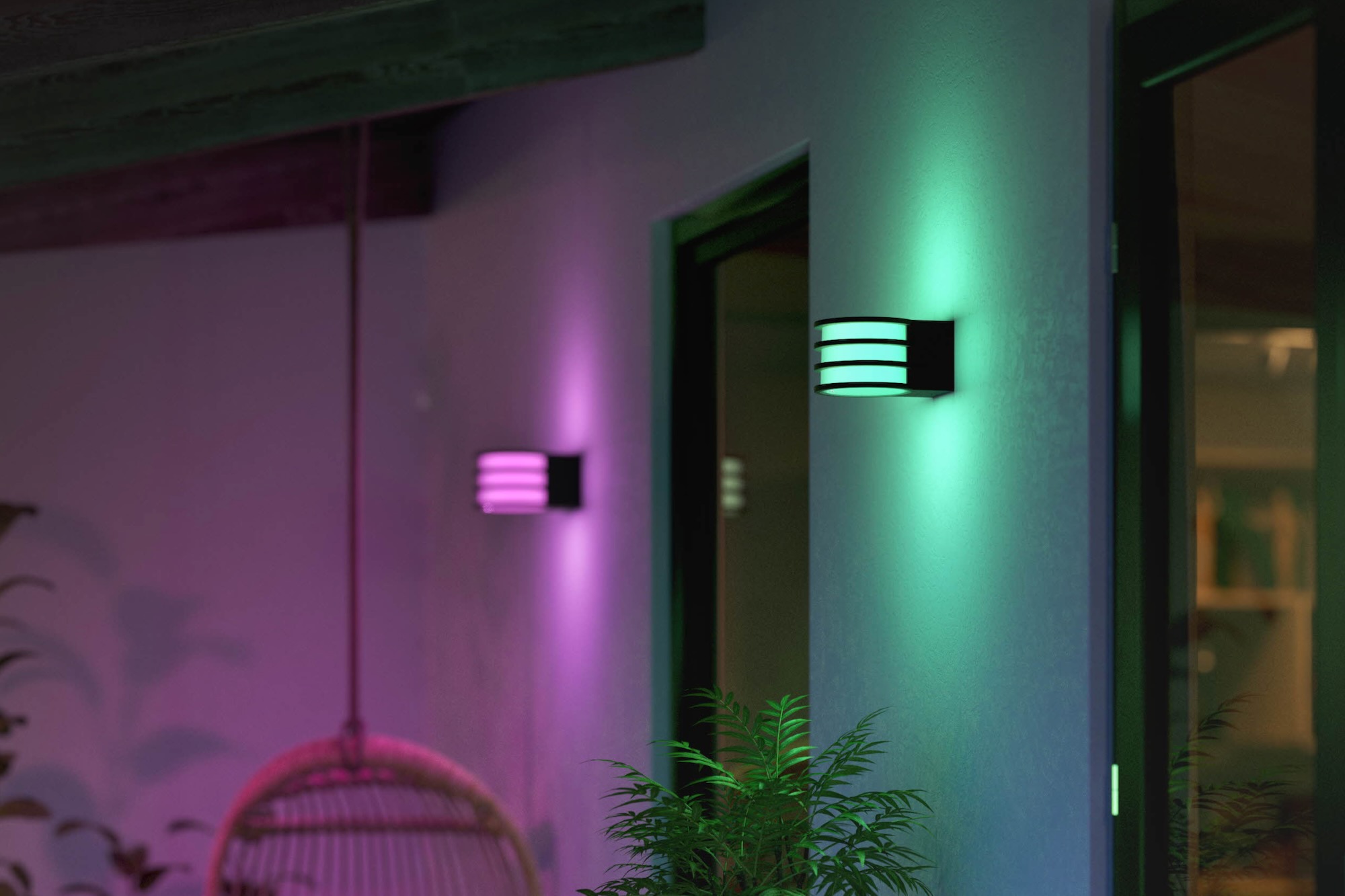Philips Hue stellt neue Außenleuchten und Hue-App-Effekte vor