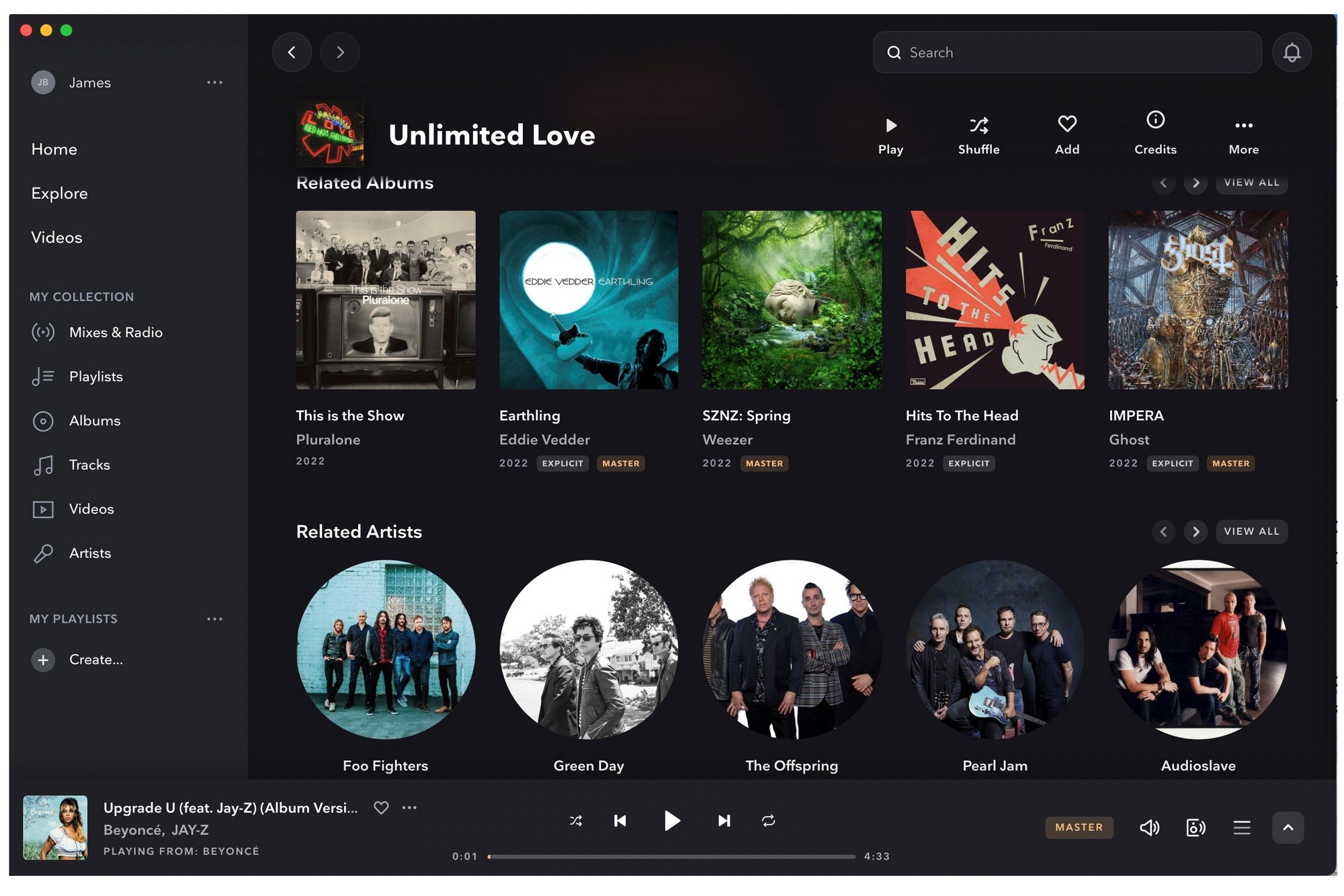 Revisión de Tidal: un servicio de transmisión de música hecho por artistas para fanáticos de la música