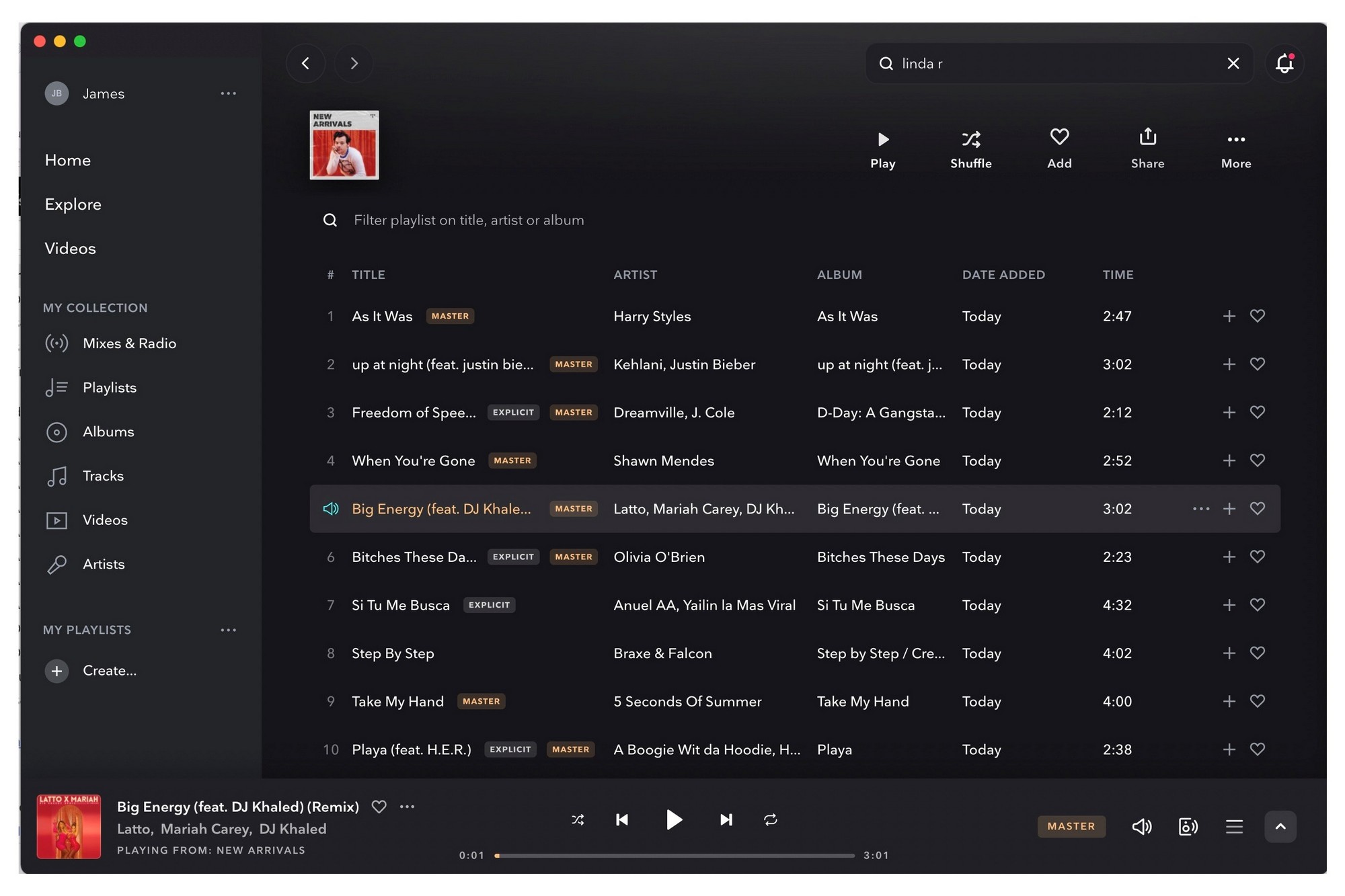 Revisión de Tidal: un servicio de transmisión de música hecho por artistas para fanáticos de la música
